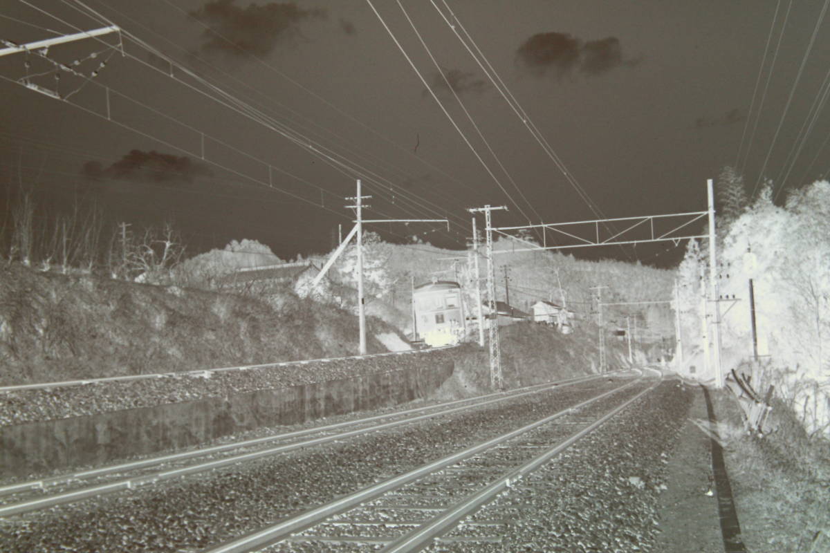 G71▲鉄道写真ネガ フィルム ベタ焼き付 6枚 昭和40年3月9日 飯田線_画像7