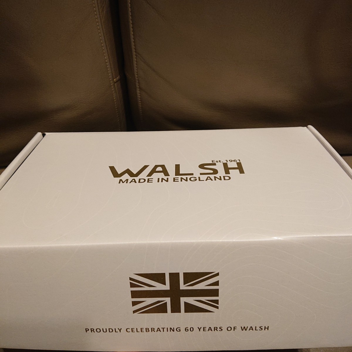 WALSH ウォルシュ fierce strike イングランド製 スニーカー made in ENGLAND イギリス製 UK8 US9 英国製 26.5cm前後 UKモデル 送料込 新品_画像8