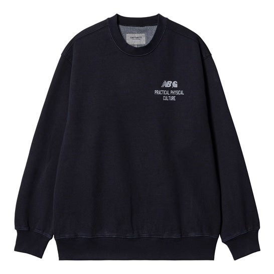 Carhartt WIP × New Balance スウェット Sculpture center sweat shirt 希少 ニューバランス カーハート トレーナー 新品 未使用 送料無料