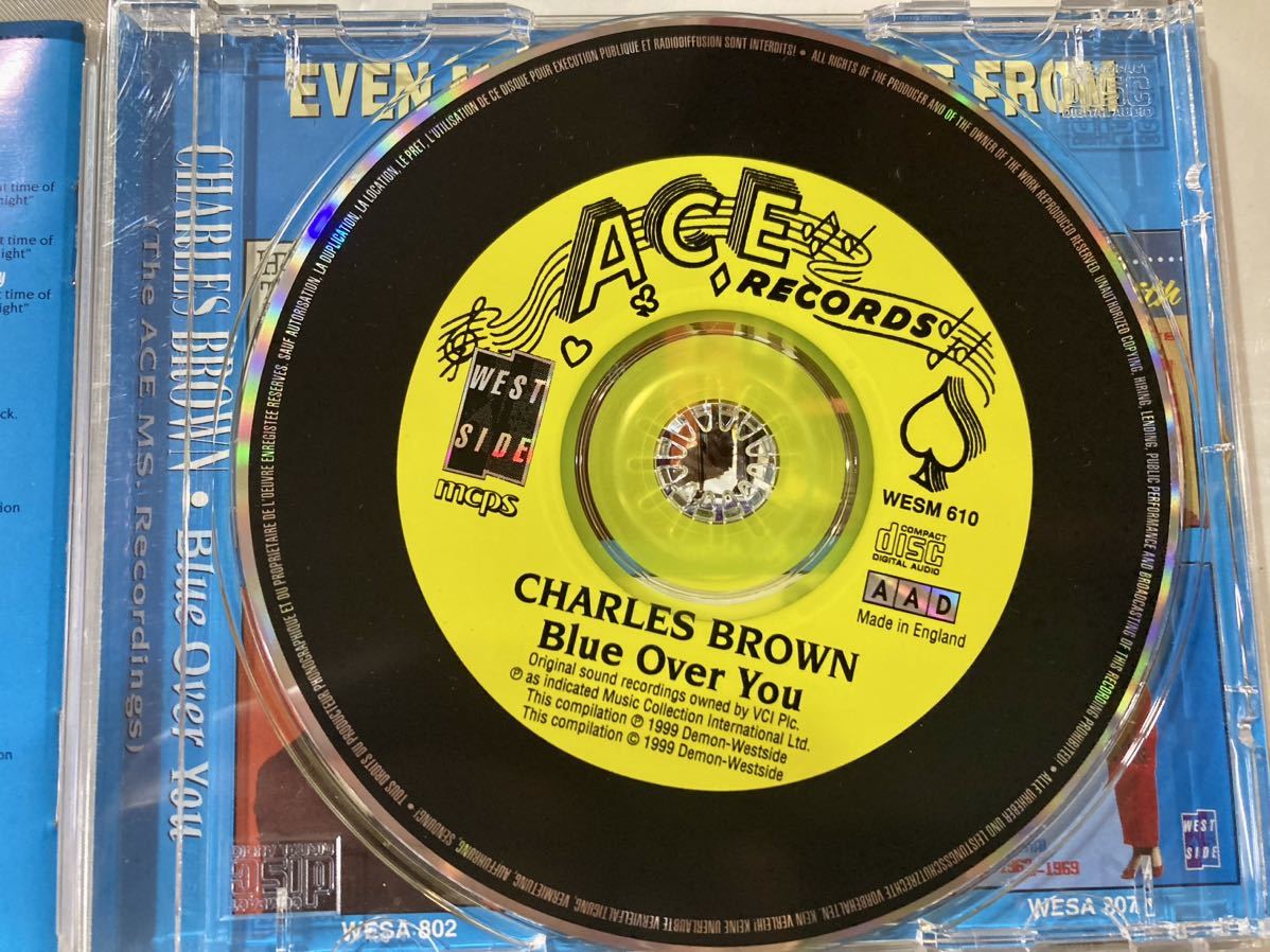 CD Charles Brown チャールズブラウンBlue Over You WESM 610_画像3