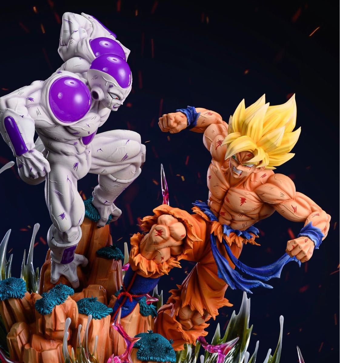 ドラゴンボール 海外製ガレージキッド 孫悟空 VS フリーザ フィギュア