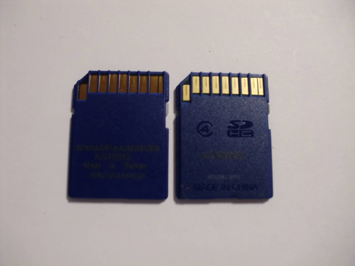2枚セット　8GB　BUFFALO　SDHCカード　フォーマット済み　メモリーカード SDカード_画像2