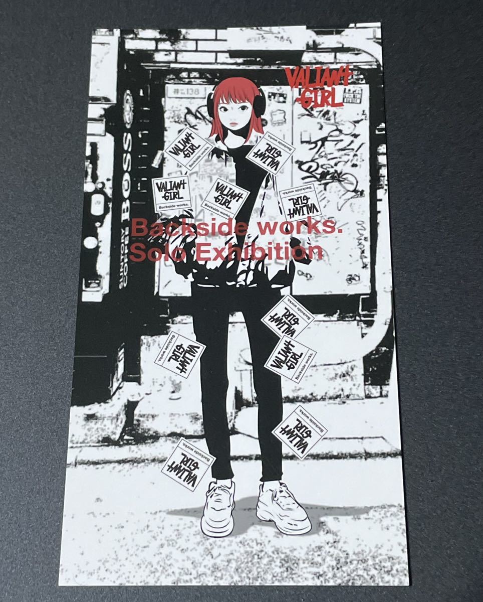 直筆 サイン入り Backside works ステッカー 3枚 セット 週刊少年ジャンプ コラボ & Backsideworks 個展 カード バックサイドワークス_画像5