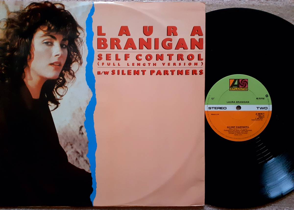 Laura Branigan　ローラ・ブラニガン　Self Control (Full Length Version)　UK盤 12” シングル レコード_画像1