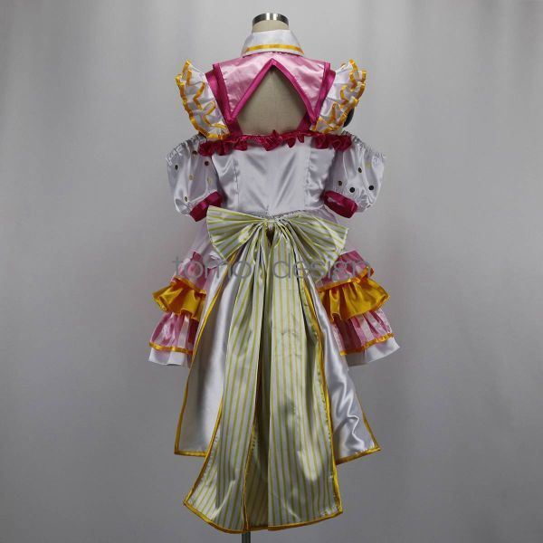 【再入荷!】 cos9782高品質 実物撮影 Manaka 真中らぁら PriPara プリパラ コスプレ衣装