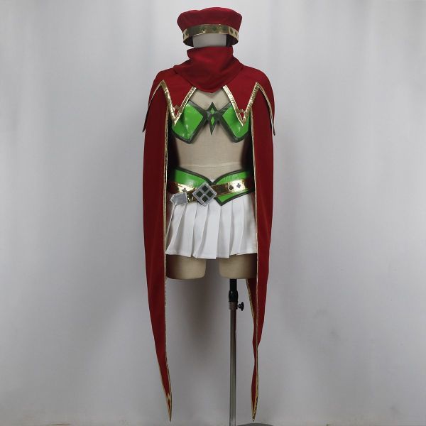 cos9869高品質 実物撮影 クイーンズブレイド流浪の戦士 アレイン Alleyne コスプレ衣装