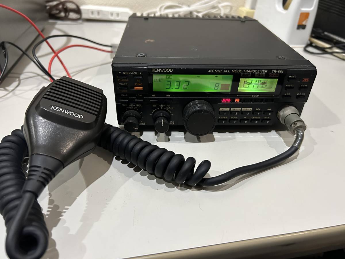 ヤフオク! - KENWOOD ケンウッド TR-851D 430MHz...