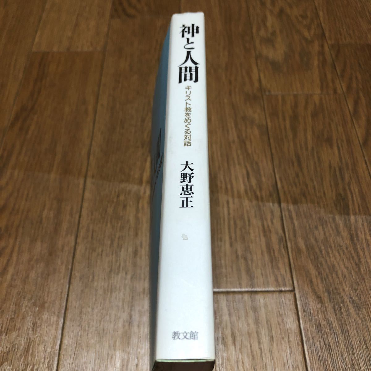 神と人間 キリスト教をめぐる対話 大野恵正 教文館 聖書 神学 送料無料_画像3