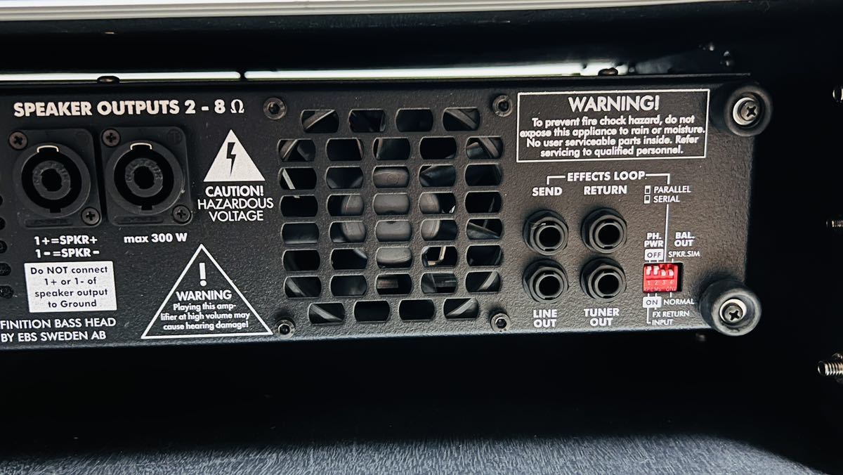 【通電確認済】EBS HD350 ベースアンプヘッド 通電確認済】EBS HD350 ベースアンプヘッド