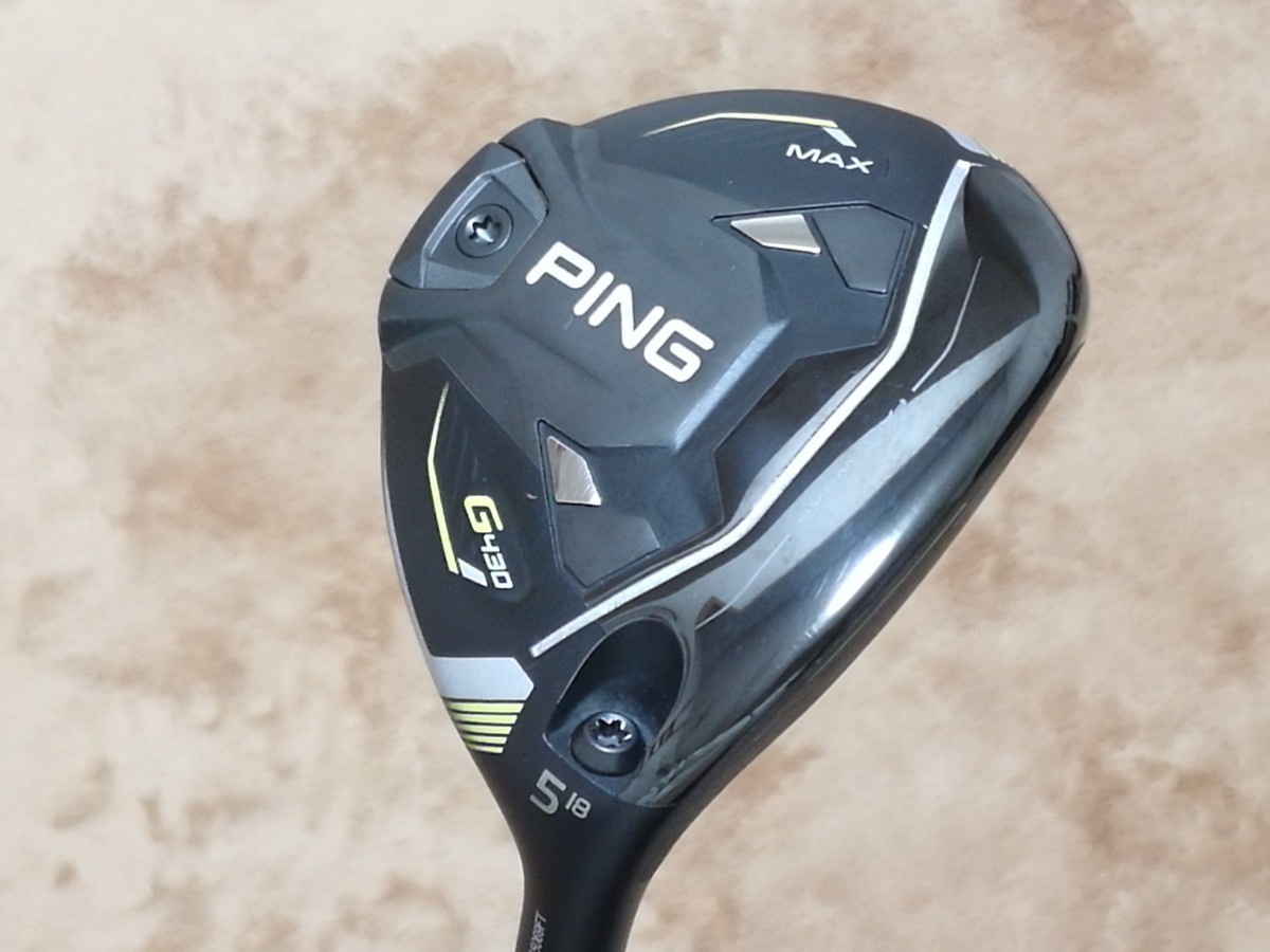 ☆美品 ピン PING G430 MAX 5W 18度 PING TOUR 2.0 CHROME 65 Flex-S