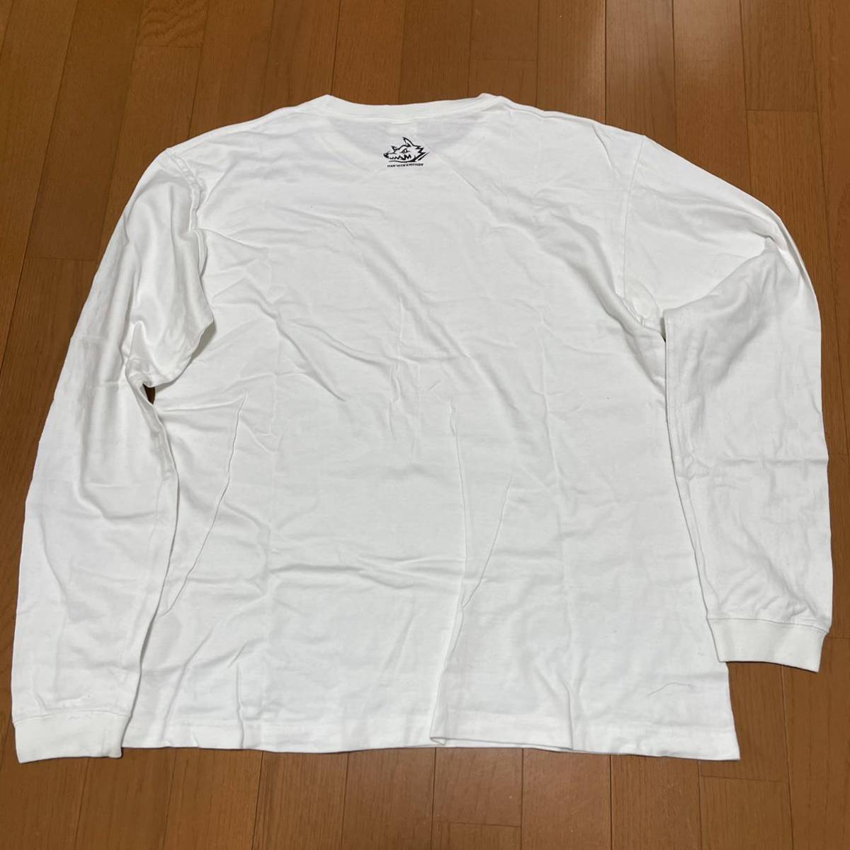 MANNITHA MISSION 長袖Tシャツ Lサイズ MAN WITH A MISSION Lサイズ 長袖 Tシャツ ロンT 白 ホワイト