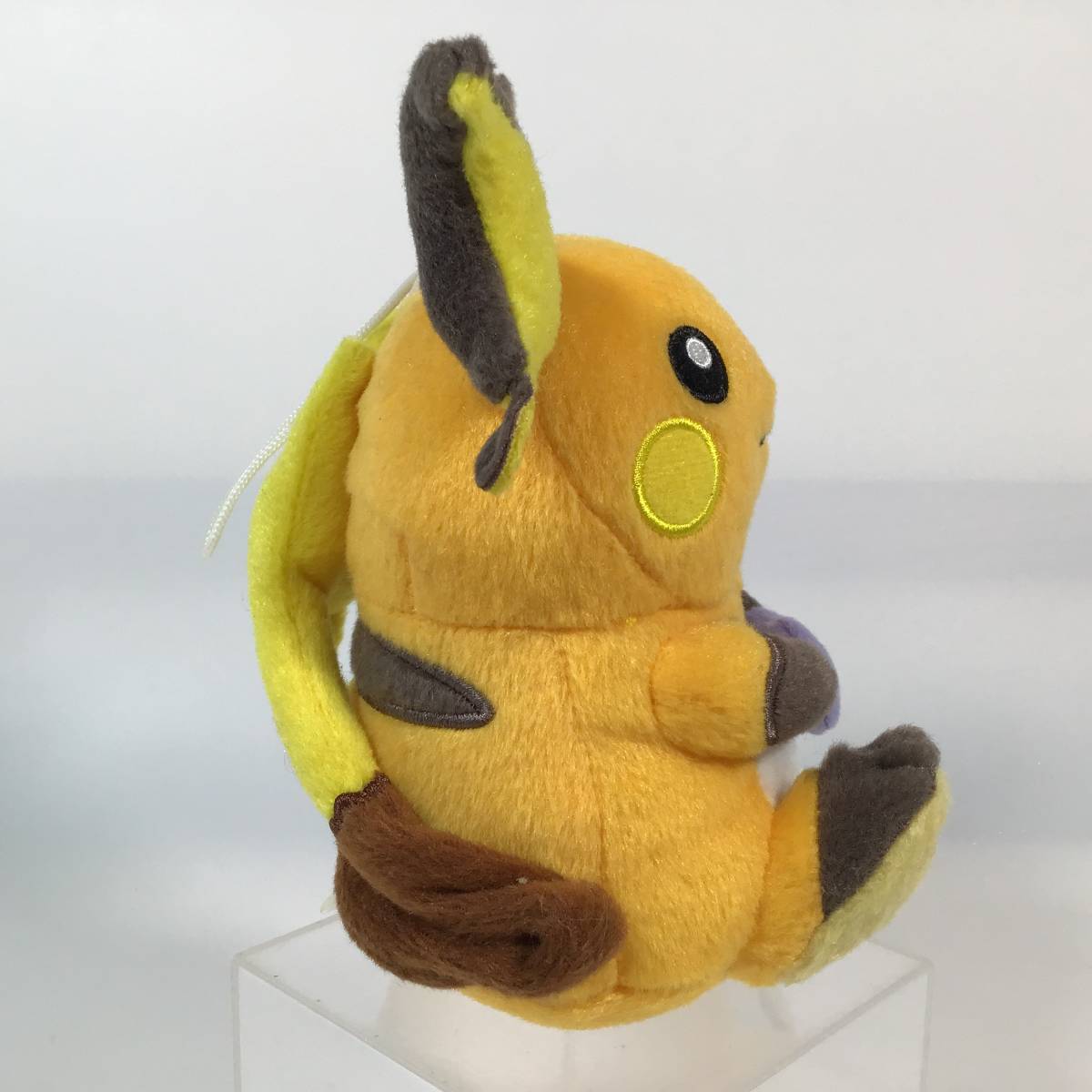 N-608☆ ライチュウ ポケットモンスターサン＆ムーン もぐもぐタイム ぬいぐるみ 39682 　商品タグ無し　アミューズメント景品_画像4