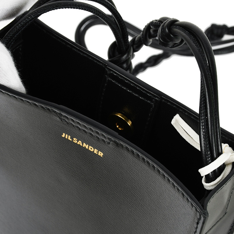 JIL SANDER ジルサンダー TANGLE SMALL TOTE BAG タングル SM ブラック