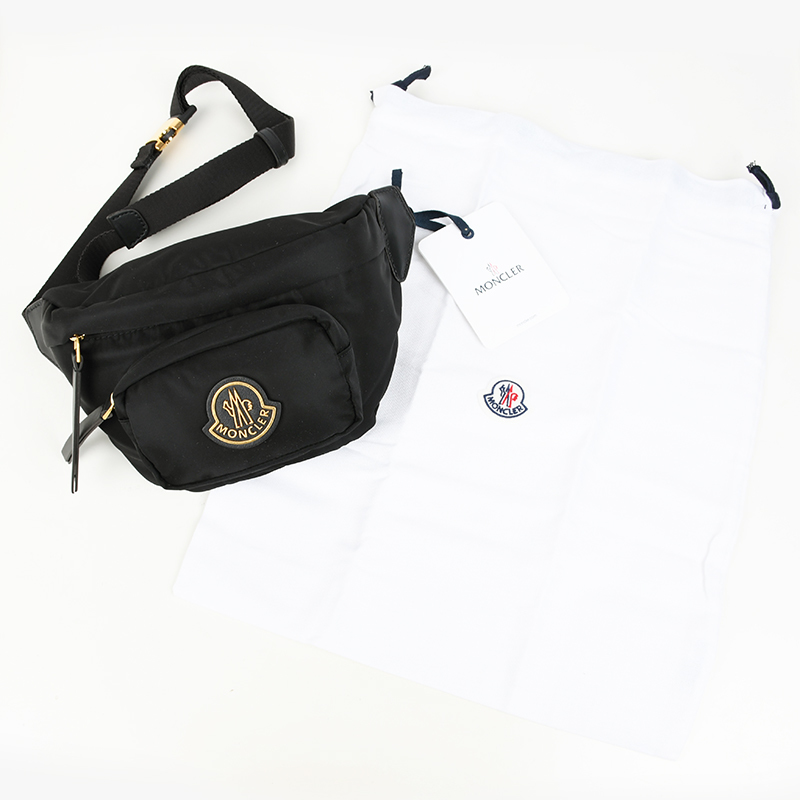 MONCLER モンクレール レディース FELICIE ブラックベルトバッグ ボディバッグ イタリア正規品 新品_画像6