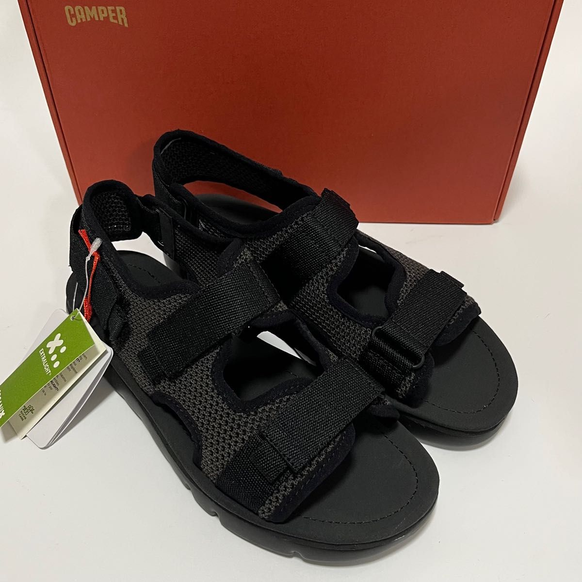 新品 Camper Oruga カンペール サンダル オルガ ブラック www
