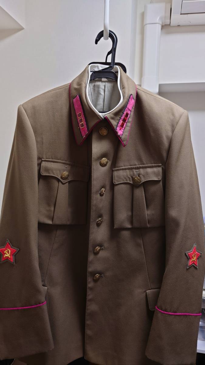 Yahoo!オークション - WW2 ソ連軍 フレンチ服 将校服 M35 制服 Yahoo!オークション - WW2 ソ連軍 フレンチ服 将校服 M35 制服