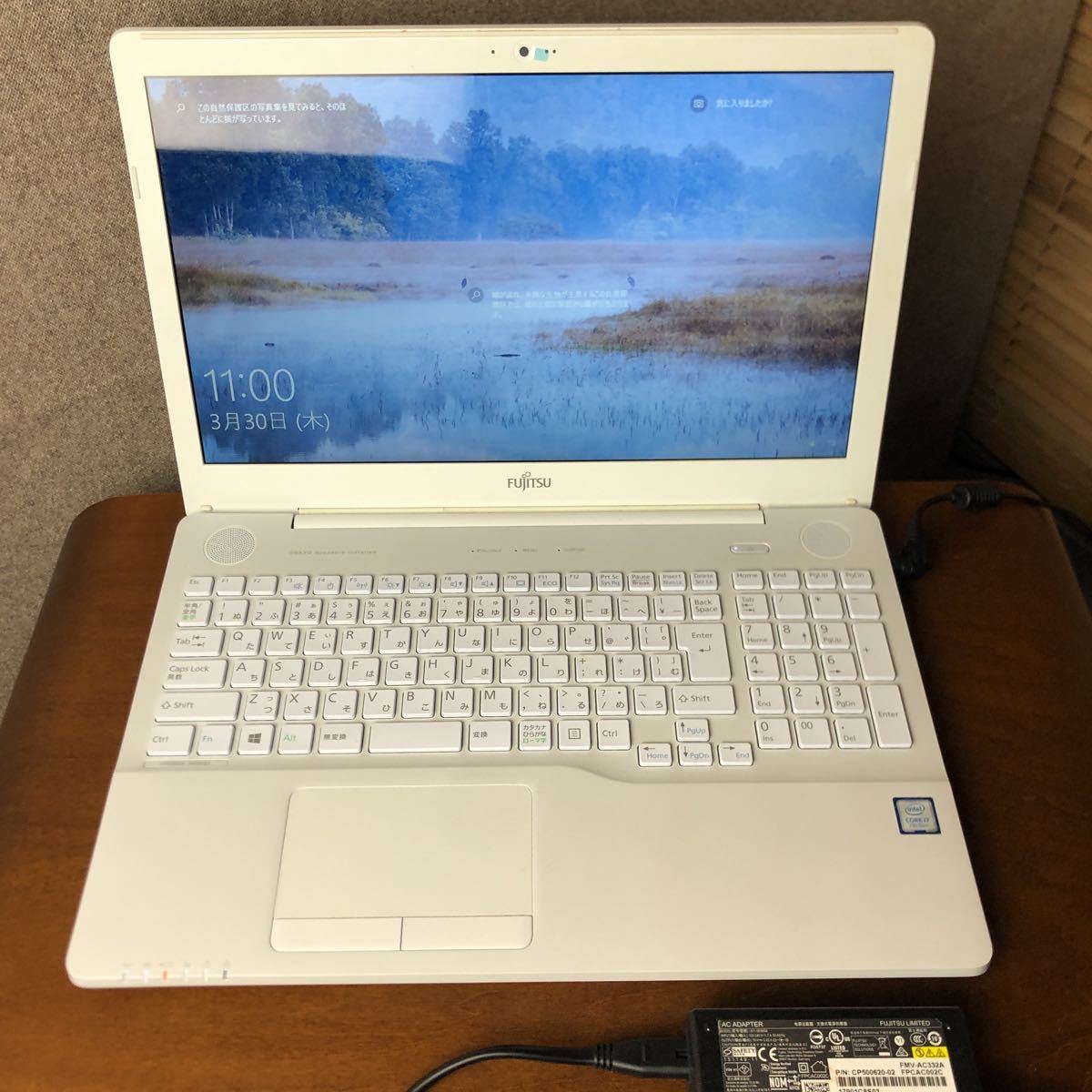 安心発送】 【送料無料】富士通 高性能 FUJITSU 1週間保証 FMVA50B3WP