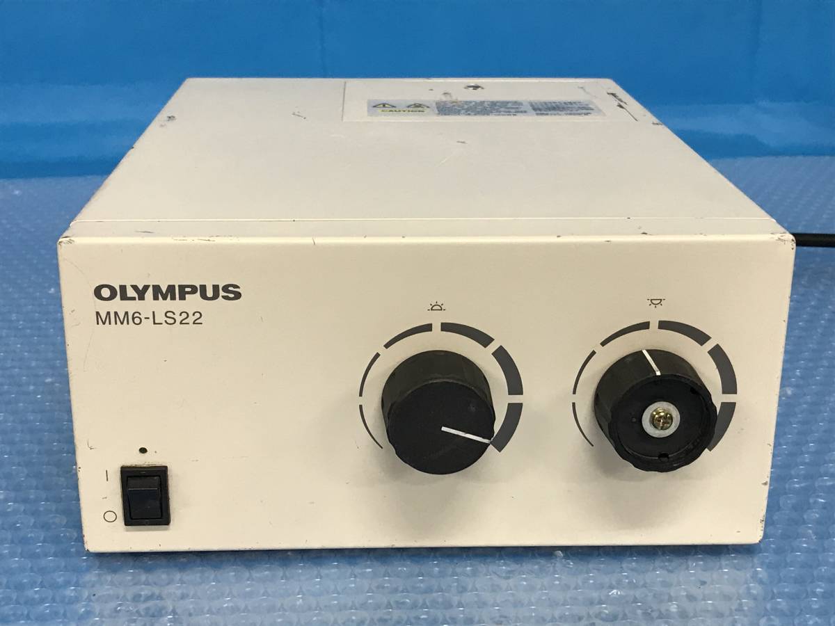 [CK15833] OLYMPUS オリンパス MM6-LS22 ツール顕微鏡ライトソースボックス 現状渡し