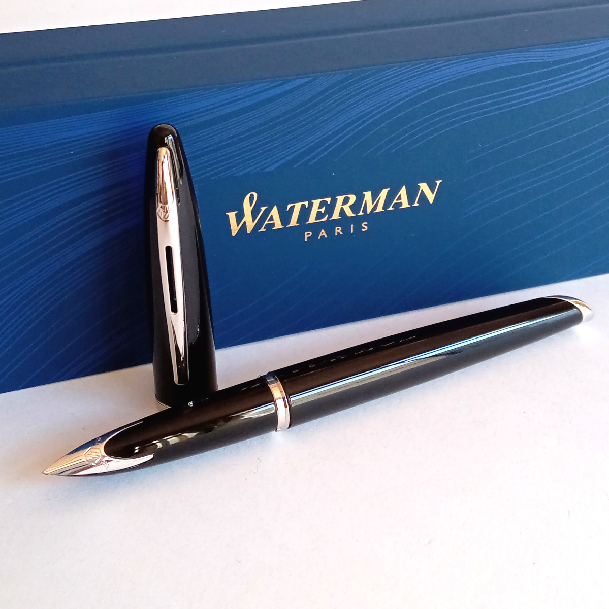 NEW限定品】 【wmf3】新品 WATERMAN ウォーターマン 万年筆 18金