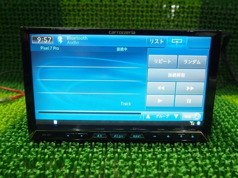 『psi』 カロッツェリア AVIC-ZH77 Bluetooth・DVD・SD・フルセグ対応 HDDナビ 2012年 動作確認済の画像4