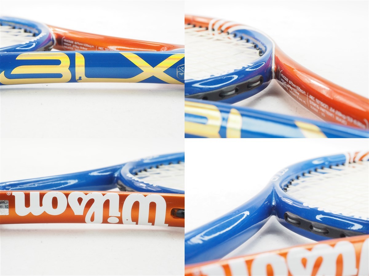 中古 テニスラケット ウィルソン ツアー BLX 105 2010年モデル (G2)WILSON TOUR BLX 105 2010_画像4