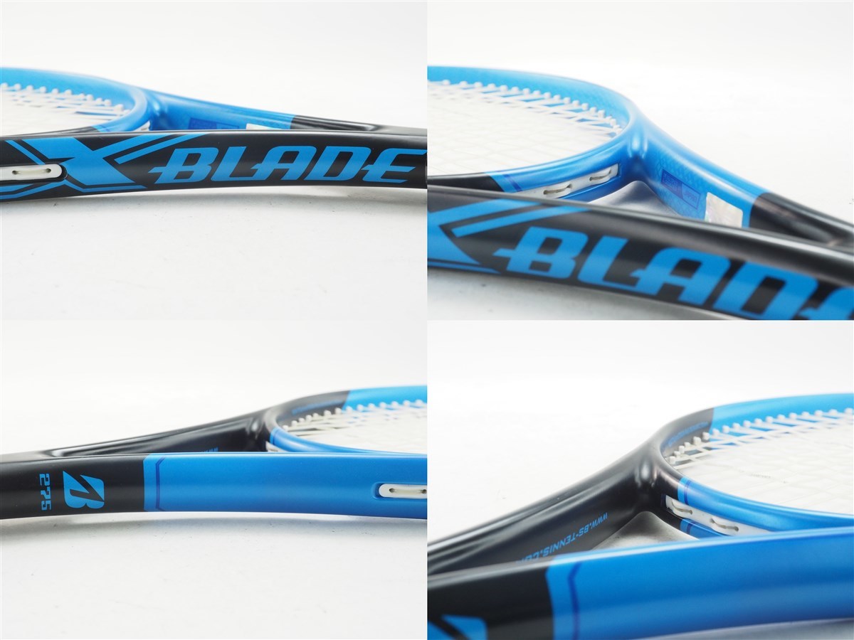 中古 テニスラケット ブリヂストン エックスブレード アールゼット275 2019年モデル (G2)BRIDGESTONE X-BLADE RZ275 2019_画像4