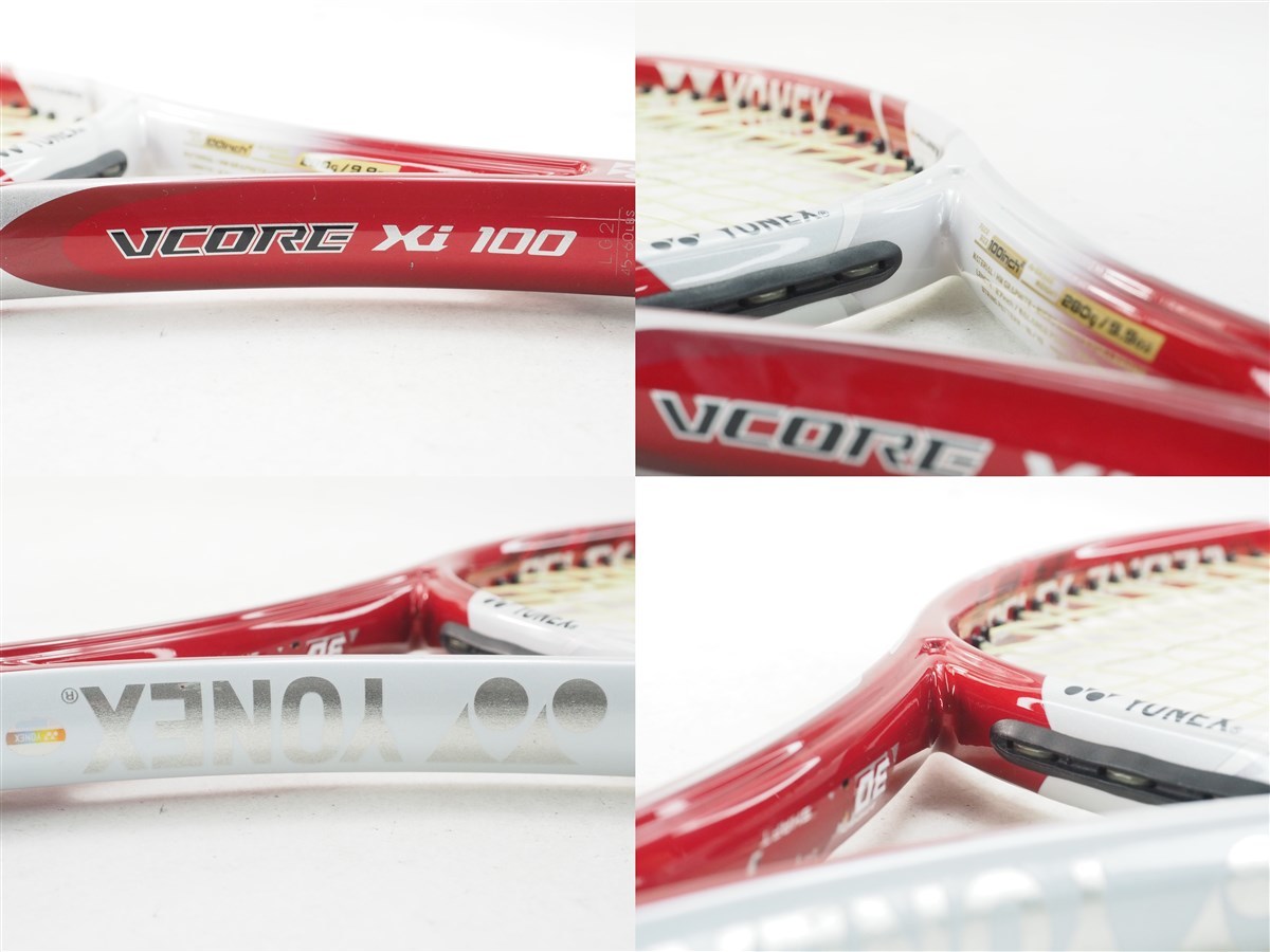 中古 テニスラケット ヨネックス ブイコア エックスアイ 100 2012年モデル【トップバンパー割れ有り】 (LG2)YONEX VCORE Xi 100 2012_画像4