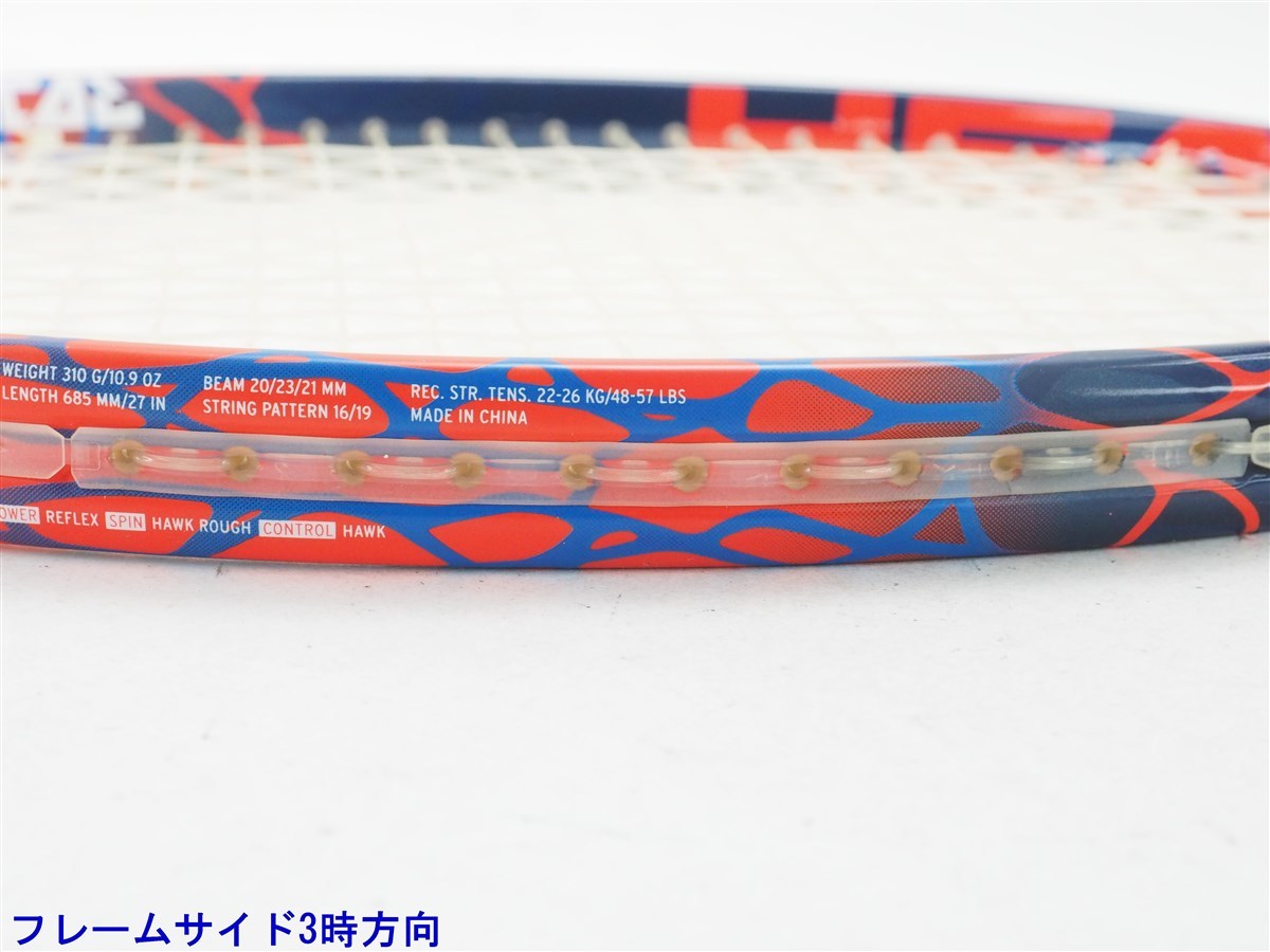 中古 テニスラケット ヘッド グラフィン タッチ ラジカル プロ 2018年モデル (G2)HEAD GRAPHENE TOUCH RADICAL PRO 2018_画像8