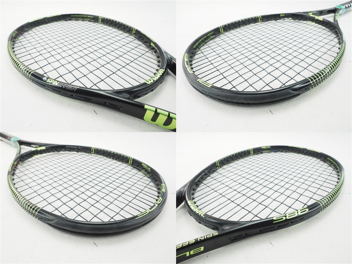 中古 テニスラケット ウィルソン ブレード 98エス 2015年モデル (G3)WILSON BLADE 98S 2015 - 1