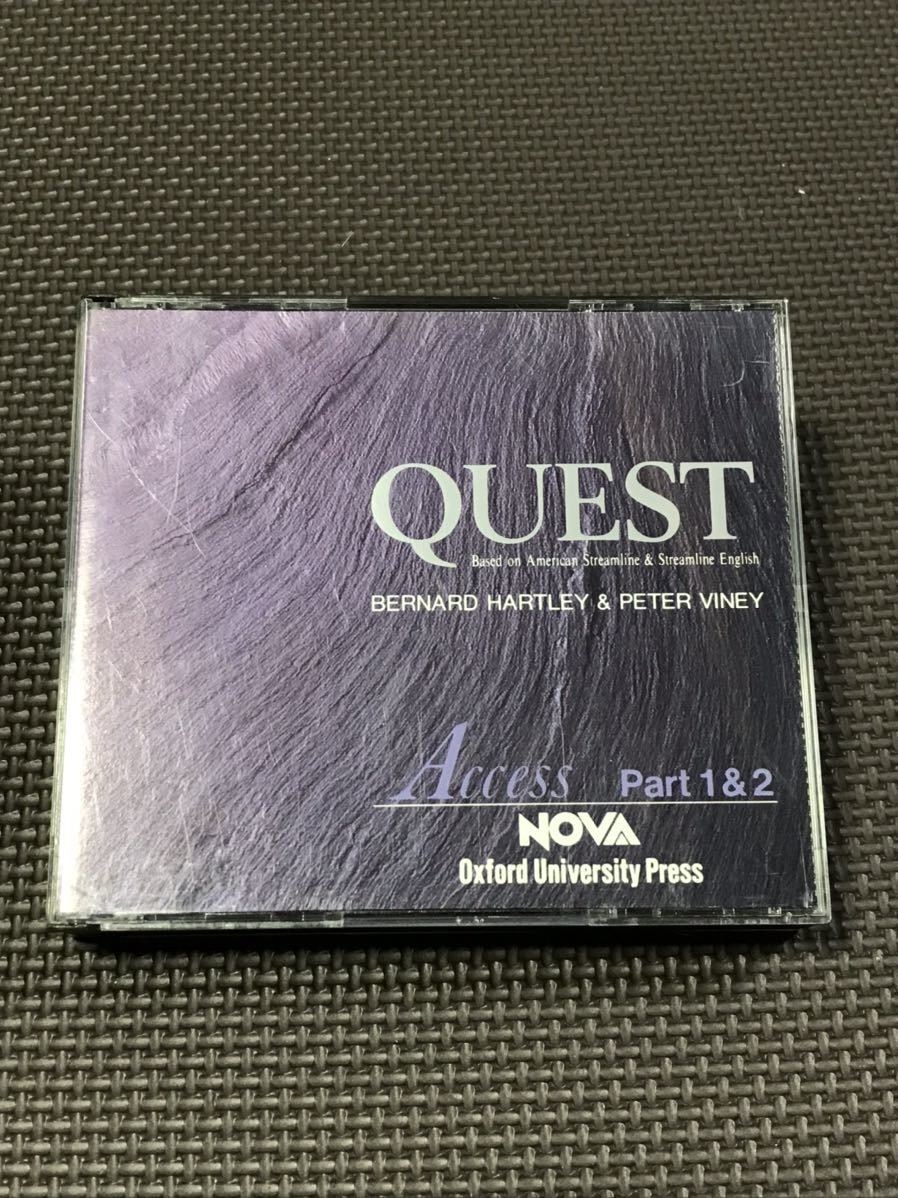 送料無料 NOVA 英語教材CD QUEST Access CD 全３巻 リスニング 英会話_画像1