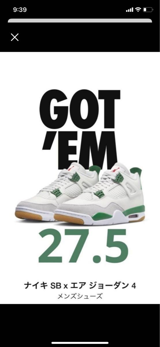Nike SB × Air Jordan 4