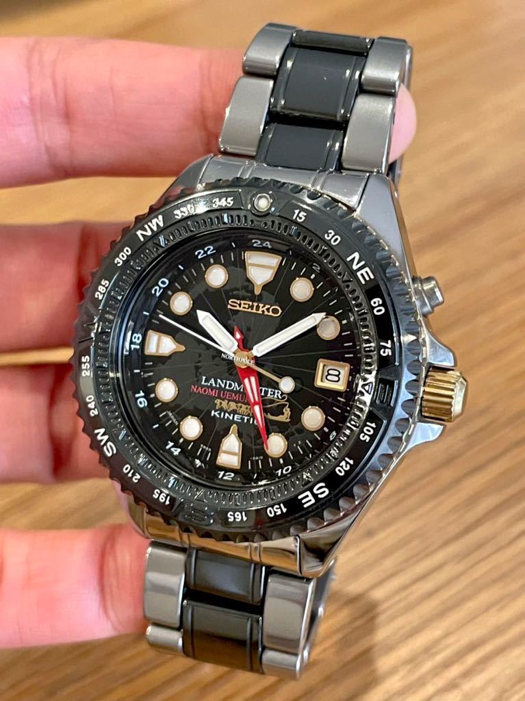 希少 美品 限定700本 植村直己モデル SEIKO LANDMASTER ランドマスター