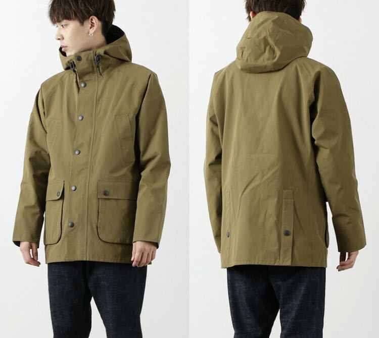 BARBOUR バブアー【美品】ビデイル フーデッド ウォータープルーフ