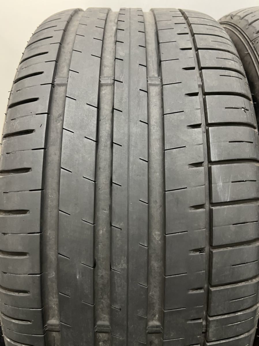 255/40ZR18 FALKEN/AZENIS FK510 20年 ベンツ CLS W218 純正 18インチ 8.5J ＋34.5 112 5H 4本 ファルケン 夏タイヤの画像6