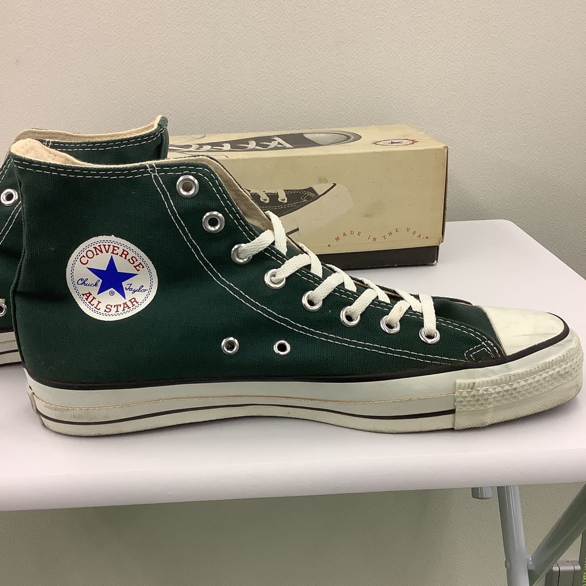 美品29.5 CONVERSE スニーカー　コンバース　オールスター 90年代　アメリカ製　美色　ヴィンテージ　オールド_画像9