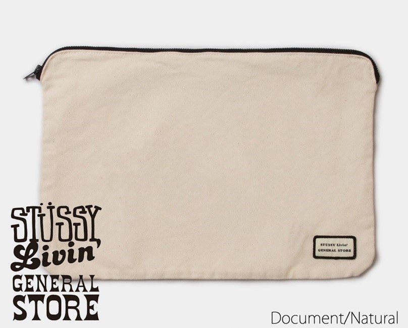 新品タグ付 STUSSY Livin' General Store / New Canvas Pouch