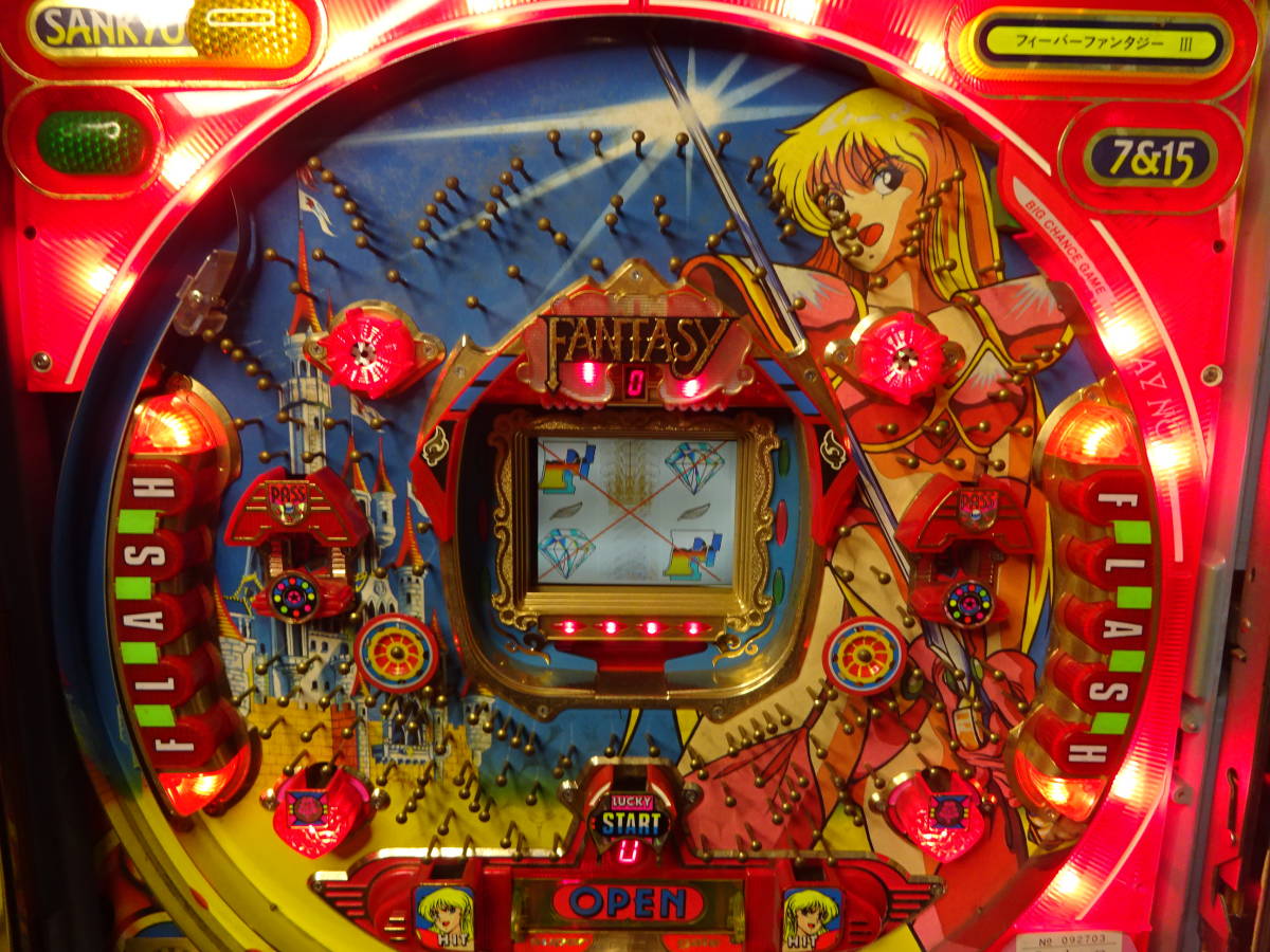 SANKYO フィーバー ダンまちF セル基盤のみ Yahoo!オークション - 【フィーバーファンタジーⅢ】セル基盤
