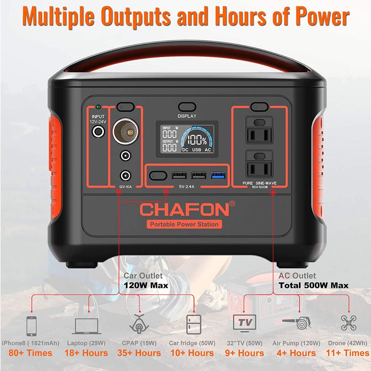 最安出品」ポータブル電源 大容量 500W/568Wh 台数限定 | noonanwaste.com