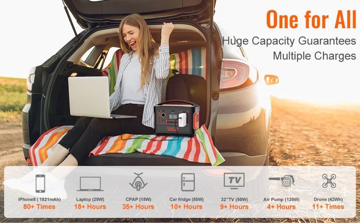最安出品」ポータブル電源 大容量 500W/568Wh 台数限定 | noonanwaste.com