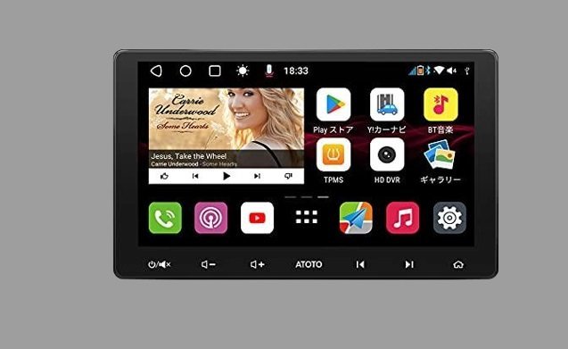 ATOTO アトート○QLEDディスプレイ S8 2世代 Premium 10インチ