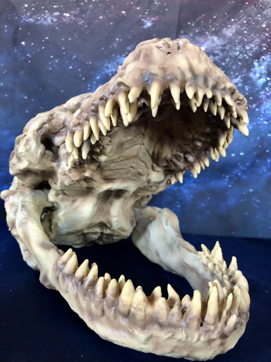 ゴジラ・スカルヘッド骨オリジナル特殊造形創作完成品☆ゴジラヘッド