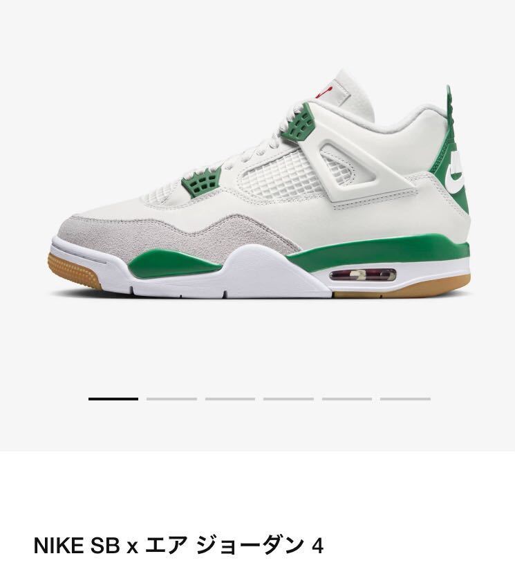 Nike SB×AIR JORDAN 4 Pine Green 26.5cm | centroclinicoaveiro.pt