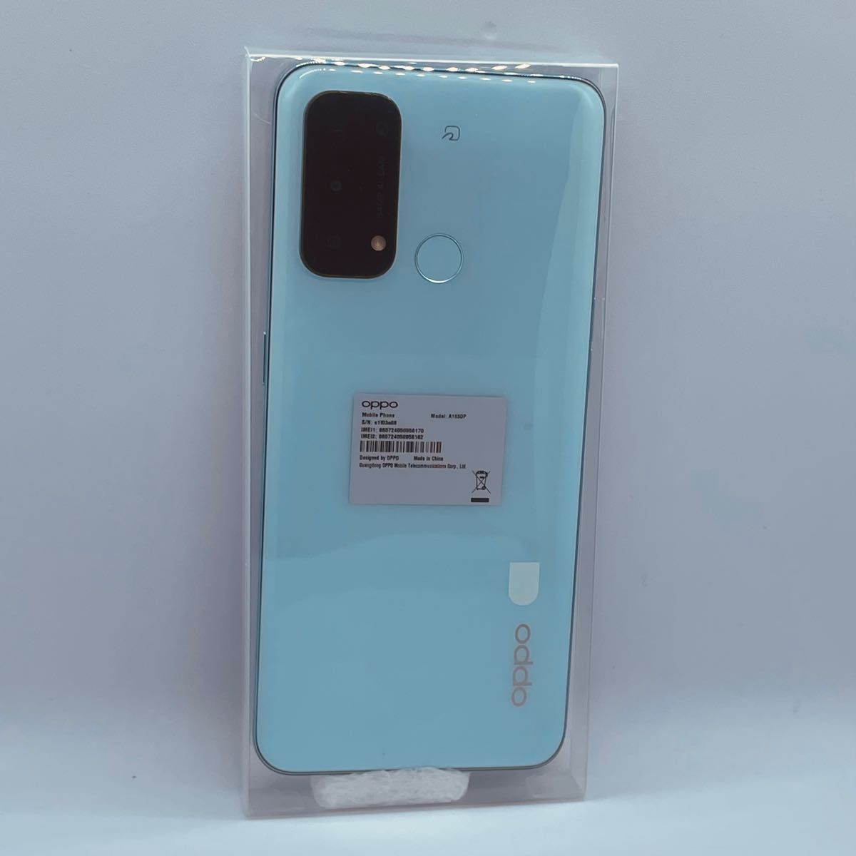 正規逆輸入品 OPPO Reno5 A アイスブルー SIMフリー 新品未使用