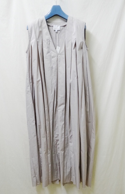 HONNETE オネット　新品未使用　PLEATED DRESS P.BEIGE_画像1