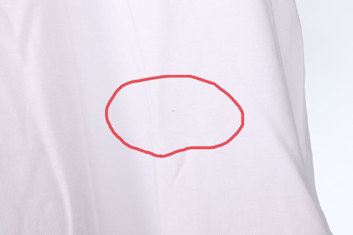 わけあり 新品 モンクレール メンズ ポロシャツ ホワイト サイズXL MONCLER 8A000 23 899P0 001 WHITEの画像9