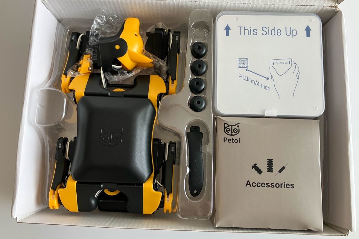 美品】犬型ロボット ペトイ・ビトル Petoi Bittle Robot Dog STEM Kit