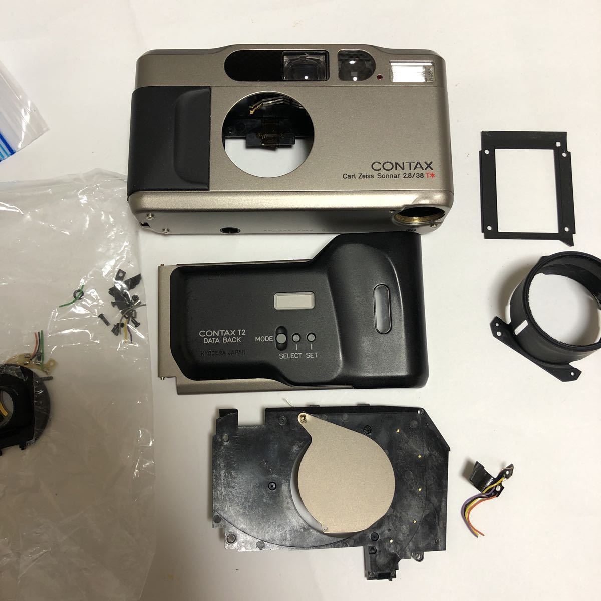 ヤフオク! - 【ジャンク】外装のみ KYOCERA CONTAX T2