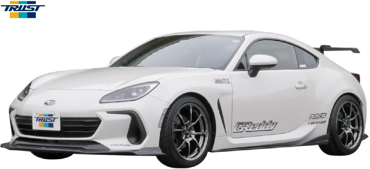 【M’s】スバル BRZ ZD8 (2021.8-) TRUST GReddy x VOLTEX フロントアンダースポイラー ウェットカーボン トラスト エアロ パーツ 17060231_画像3