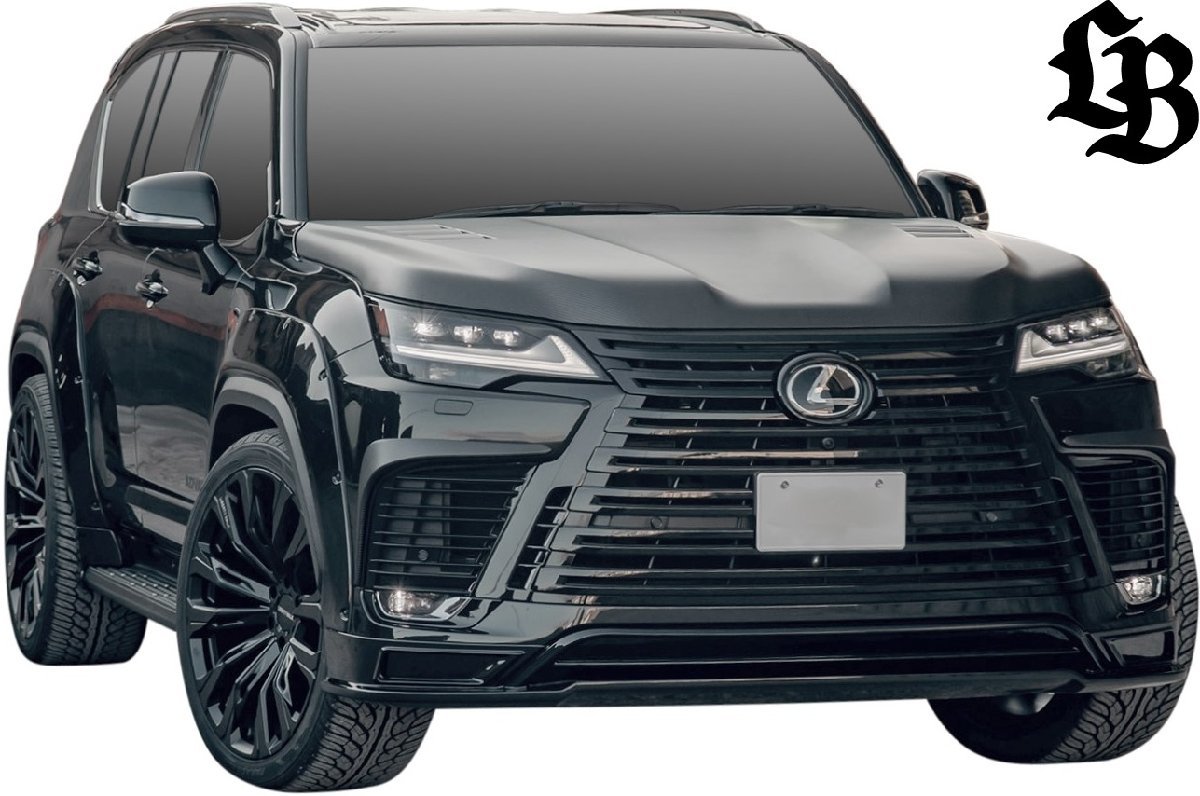 【M’s】LEXUS LX 600 VJA310W (2022y-) LB-WORKS リヤウイング FRP LibertyWalk リバティウォーク エアロパーツ ルーフスポイラー 新型_画像3