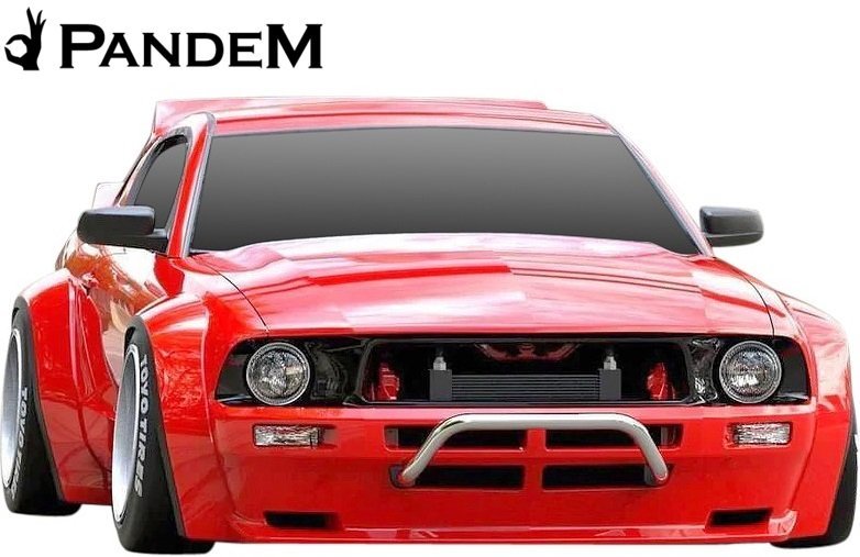 【M’s】 FORD MUSTANG (2006y-) PANDEM フルエアロ 11点 ／／ パンデム エアロパーツ フォード マスタング エクステリア セット カスタム_画像6